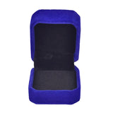 Portable Double Rings Box Wedding Engagement Ring Case Organizer for Women