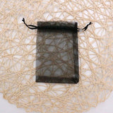 50pcs Drawstring Organza Bags Jewelry Packing Gift Pouches 11x16cm
