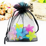 30x40cm Organza Jewelry Pouches Christmas Party Candy Bags 10pcs