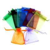 30x40cm Organza Jewelry Pouches Christmas Party Candy Bags 10pcs