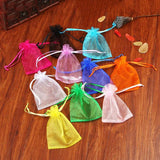 30x40cm Organza Jewelry Pouches Christmas Party Candy Bags 10pcs
