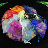 30x40cm Organza Jewelry Pouches Christmas Party Candy Bags 10pcs