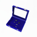 Velvet Earring Ring Organizer Display Case