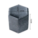DoreenBeads Hexagon Velvet Jewelry Box
