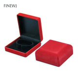 Velvet Coated Bangle Bracelet Box Jewelry Display Organizer Case