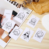 5x7cm Stud Earrings Beauty Tag Jam Earring Card