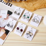 5x7cm Stud Earrings Beauty Tag Jam Earring Card