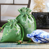 Peach Blossom Carry Bag Brocade Durable Bedroom Decoration