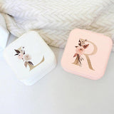 Personalized Zipper Jewelry Box for Bridesmaids
