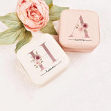 Personalized Travel Jewelry Case for Bridesmaid