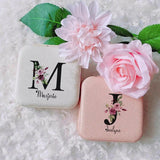 Personalized Jewelry Case Bridesmaid Proposal Organizer Christmas Gift