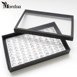 Velvet Sponge Ring Display Box Jewelry Storage Holder