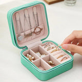 PU Storage Unique Jewelry Box Creative Portable Travel Storage Box