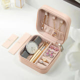 PU Storage Unique Jewelry Box Creative Portable Travel Storage Box