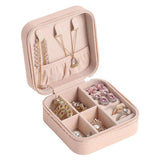 PU Storage Unique Jewelry Box Creative Portable Travel Storage Box