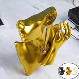Resin Jewelry Mannequin Bust Display Stand for Accessories