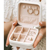 Birth Flower Jewelry Box Travel Case