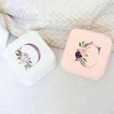 Personalized Initials Jewelry Box Girls Bridesmaid Gift
