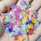 50/100pcs 8mm AB Spacer Round Acrylic Beads for Jewelry Making
