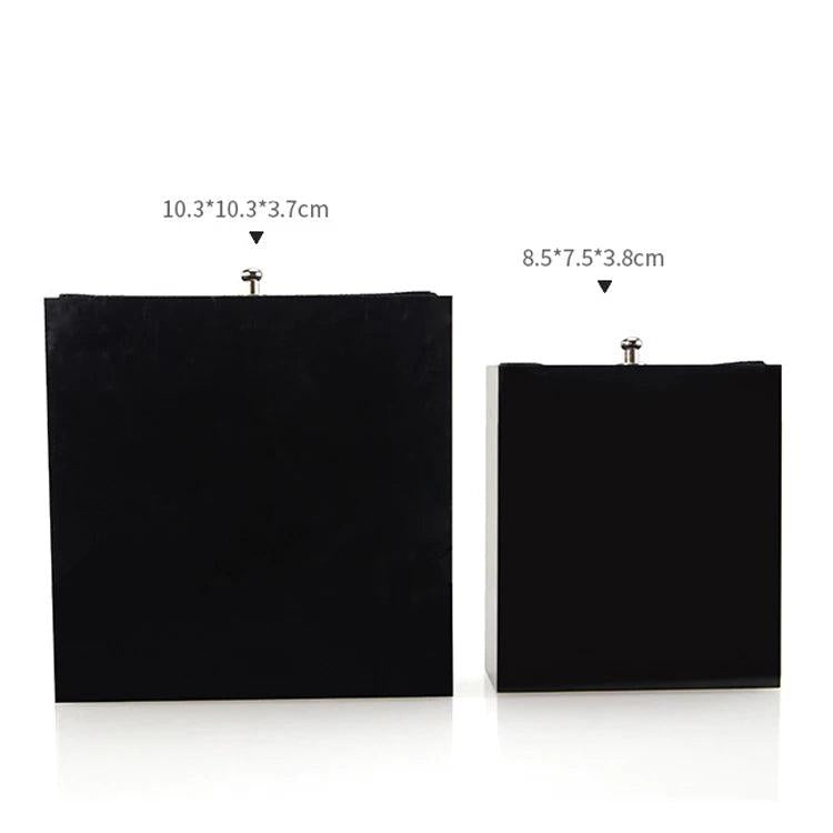 Acrylic Jewelry Box Set Storage Ring Earring Packaging