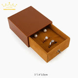 Acrylic Jewelry Box Set Storage Ring Earring Packaging