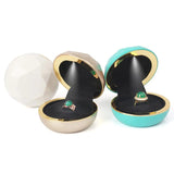 LED Lighted Wedding Ring Pendant Earring Case Jewelry Display Box