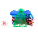 50Pcs 13x18cm Organza Jewelry Gift Bags 23colors Drawstring Pouches