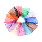 50Pcs 13x18cm Organza Jewelry Gift Bags 23colors Drawstring Pouches