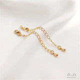 14K Tail Chain Extension Handmade DIY Jewelry Accessories