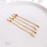 14K Tail Chain Extension Handmade DIY Jewelry Accessories