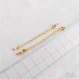 14K Tail Chain Extension Handmade DIY Jewelry Accessories