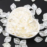 50/100pcs Heart Petal Leaf Flower Charms Bracelet Pendants DIY Jewelry