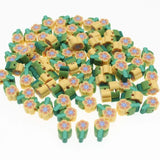 3D Flower Clay Spacer Beads Polymer Clay Jewelry Making DIY Accessories 10mm
