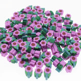 3D Flower Clay Spacer Beads Polymer Clay Jewelry Making DIY Accessories 10mm