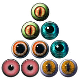 Cat Dragon Animals Toy Eyes Art Glass Cabochons DIY Making Accessories