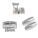 5 Sets Copper Magnetic Clasps Closure Leather Cord Bracelet DIY Jewelry Making