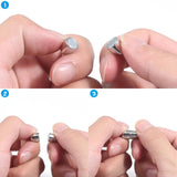 5 Sets Copper Magnetic Clasps Closure Leather Cord Bracelet DIY Jewelry Making