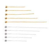 100pcs Stainless Steel Ball Pins for Diy Jewelry Making Head Pins Findings