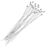 100pcs Stainless Steel Ball Pins for Diy Jewelry Making Head Pins Findings