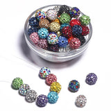 Round Rhinestone Crystal Beads for DIY Bracelet Bohemia Jewelry