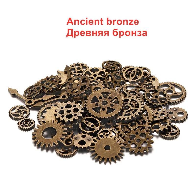 Metal Gear Clock Hand Jewelry Filling Resin Mold DIY Craft Accessories