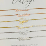Personalized Name Bracelet Stainless Steel Couple Jewelry