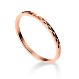 925 Silver Cuban Chain Finger Rings for Women