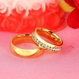 Tone Wedding Bands Ring 6mm Stainless Steel Mens Womens Love Gift US Size 5-13