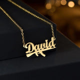 Heart Name Star Personalized Pendant Necklace