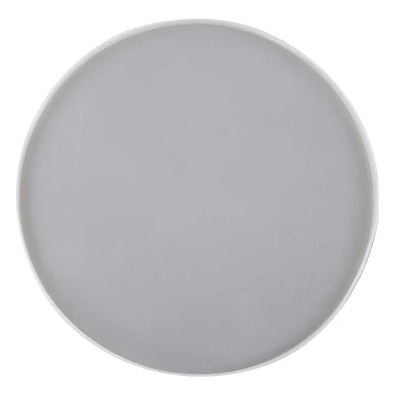 30cm Silicone Resin Casting Mold Round Mirror Rolling Tray for DIY Handcraft
