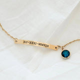 Personalized Birthstone Bracelet Friendship Bracelet Sister Bridesmaid Jewelry