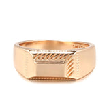 Wave Pattern Hearts & Arrows Zircon Cut Wedding Ring