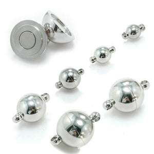 10pcs Magnetic Lobster Clasps Ball Hook Bracelet Necklace DIY Jewelry Findings