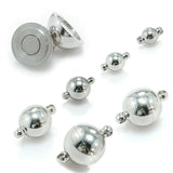 10pcs Magnetic Lobster Clasps Ball Hook Bracelet Necklace DIY Jewelry Findings